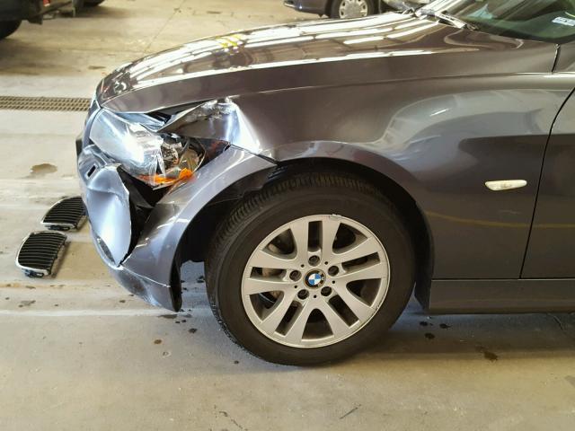 WBAVT13556KW23117 - 2006 BMW 325 XIT GRAY photo 9