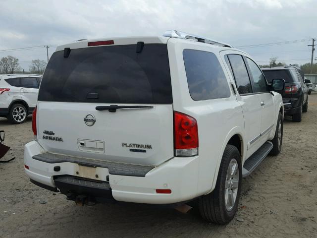 5N1BA0NF9BN612332 - 2011 NISSAN ARMADA PLA WHITE photo 4