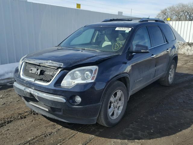 1GKEV23748J146715 - 2008 GMC ACADIA SLT ლურჯი ფოტო 2