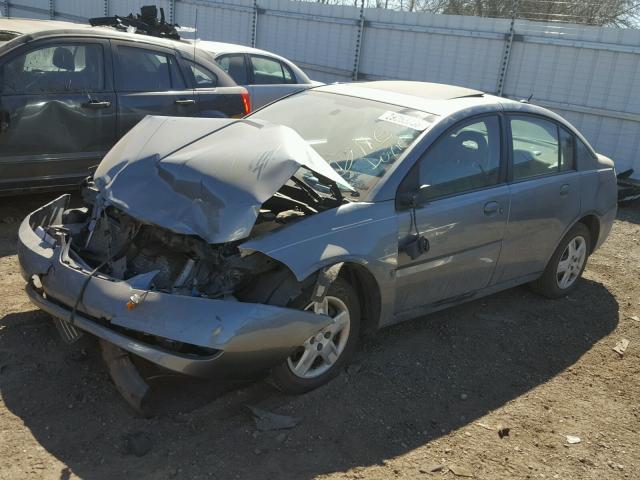 1G8AJ58F46Z174675 - 2006 SATURN ION LEVEL CHARCOAL photo 2