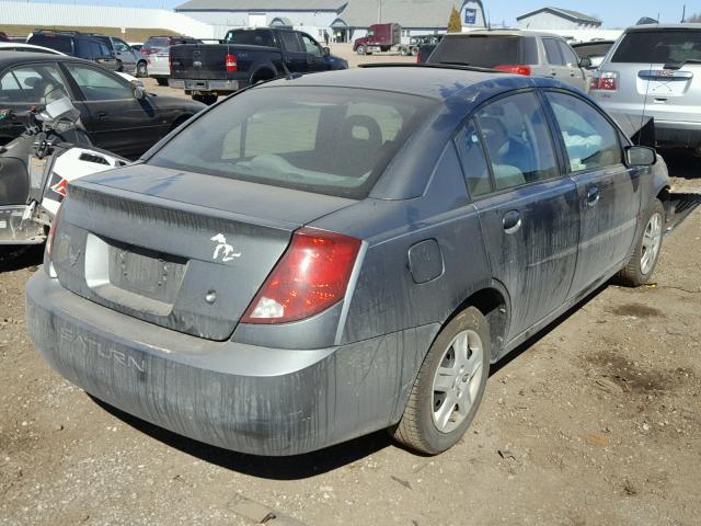 1G8AJ58F46Z174675 - 2006 SATURN ION LEVEL CHARCOAL photo 4