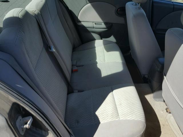 1G8AJ58F46Z174675 - 2006 SATURN ION LEVEL CHARCOAL photo 6