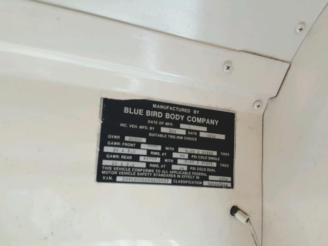 1HVLNHGL6HHA20437 - 1987 INTERNATIONAL S-SERIES 1 黄色 照片 10