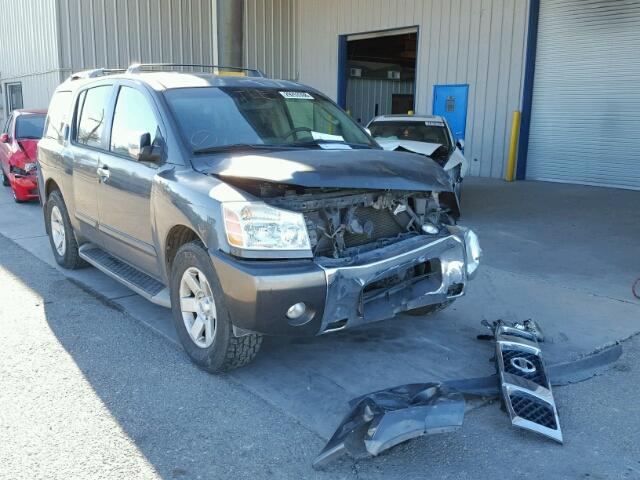 5N1AA08A64N741143 - 2004 NISSAN ARMADA SE CHARCOAL photo 1