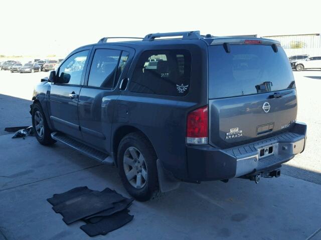 5N1AA08A64N741143 - 2004 NISSAN ARMADA SE CHARCOAL photo 3