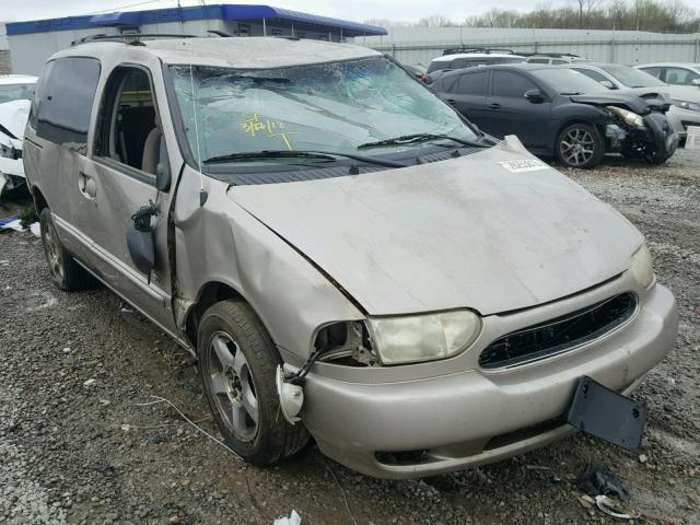 4N2XN11T8YD845744 - 2000 NISSAN QUEST SE SILVER photo 1