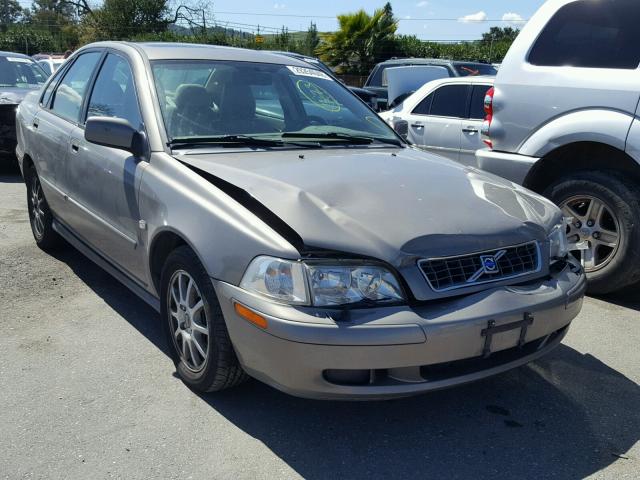 YV1VS27534F100880 - 2004 VOLVO S40 1.9T BEIGE photo 1