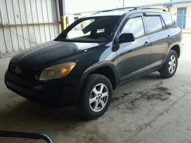 JTMZD33V765006443 - 2006 TOYOTA RAV4 BLACK photo 2