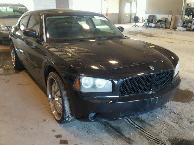 2B3KA43R26H394419 - 2006 DODGE CHARGER SE BLACK photo 1