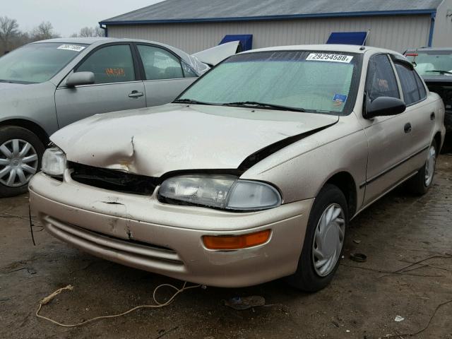 1Y1SK5268SZ018001 - 1995 GEO PRIZM BASE თაფლისფერი ფოტო 2