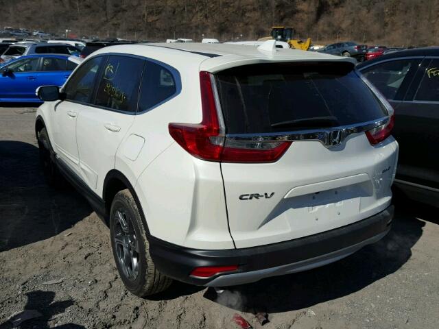 5J6RW2H85HL066432 - 2017 HONDA CR-V EXL WHITE photo 3