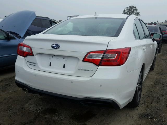 4S3BNAN64J3025609 - 2018 SUBARU LEGACY 2.5 WHITE photo 4