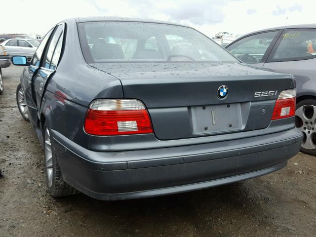 WBADT434X3G035166 - 2003 BMW 525 I AUTO GRAY photo 3