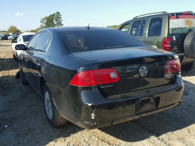 1G4HP57286U198052 - 2006 BUICK LUCERNE CX BLACK photo 3