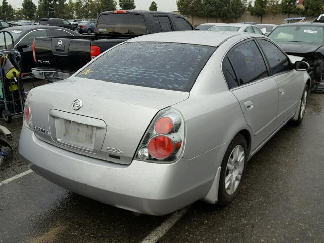 1N4AL11D56N320029 - 2006 NISSAN ALTIMA S SILVER photo 4