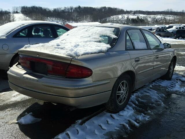 2G4WB55K311150827 - 2001 BUICK REGAL LS BEIGE photo 4