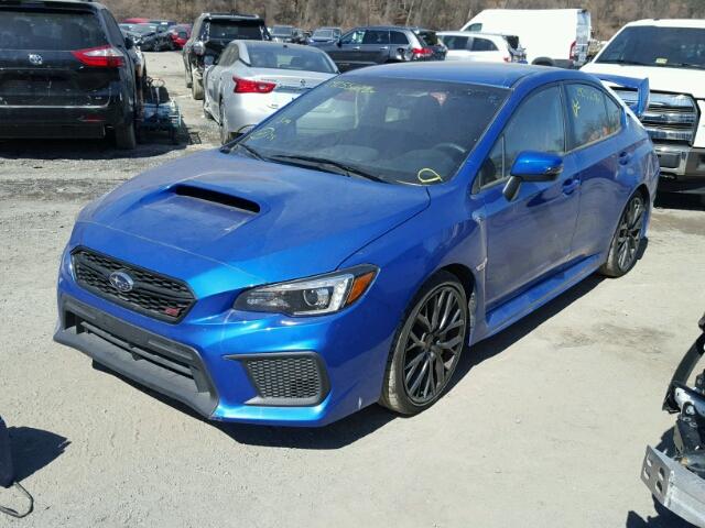 JF1VA2M66J9804643 - 2018 SUBARU WRX STI BLUE photo 2