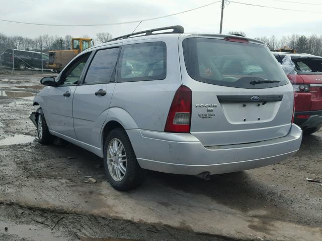 1FAHP36N97W165786 - 2007 FORD FOCUS ZXW SILVER photo 3