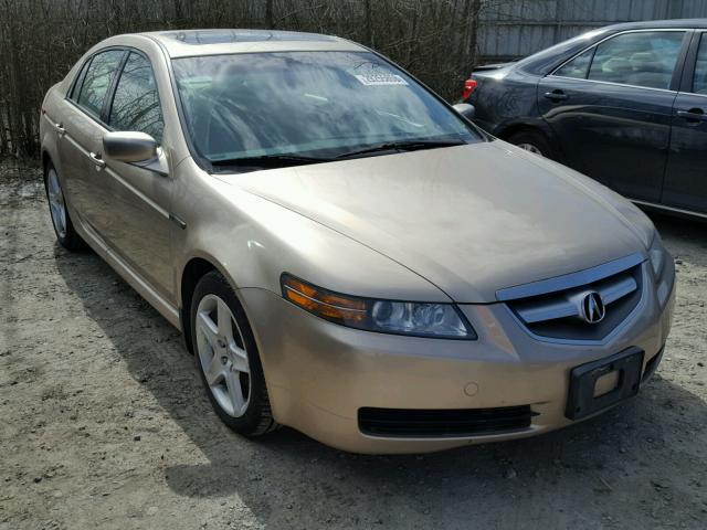 19UUA66225A039976 - 2005 ACURA TL GOLD photo 1