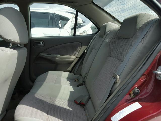 3N1CB51D04L896253 - 2004 NISSAN SENTRA 1.8 BURGUNDY photo 6