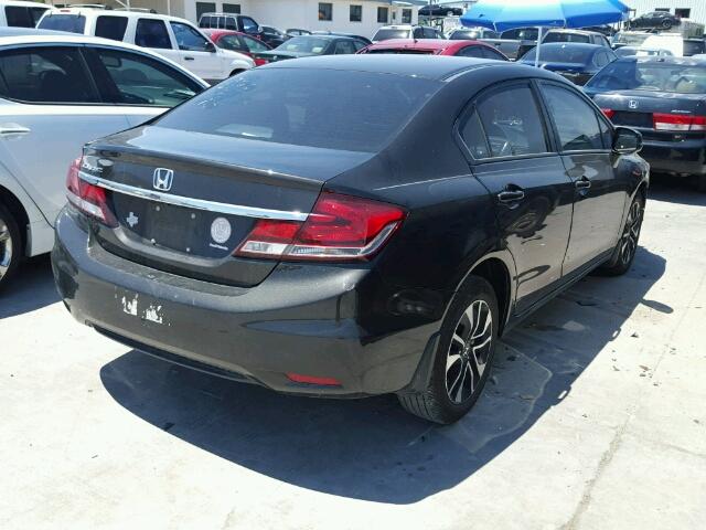 19XFB2F86DE039010 - 2013 HONDA CIVIC EX Qəhvəyi foto 4