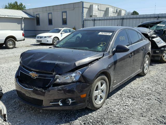 1G1PC5SB9E7465823 - 2014 CHEVROLET CRUZE LT CHARCOAL photo 2