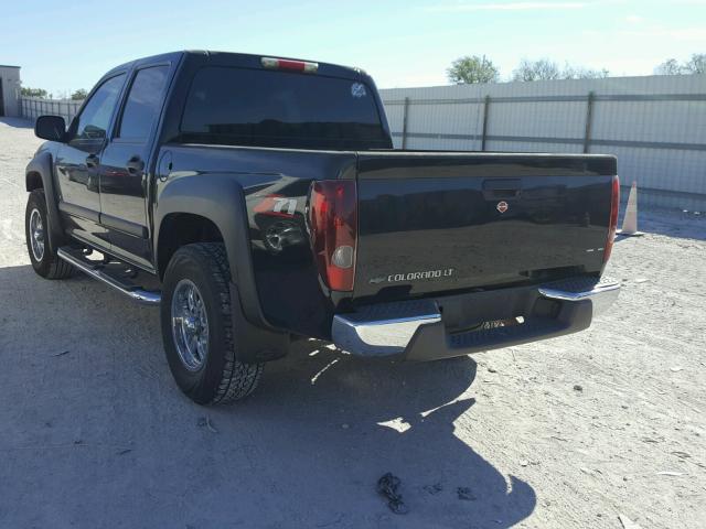 1GCDS13E578143742 - 2007 CHEVROLET COLORADO BLACK photo 3