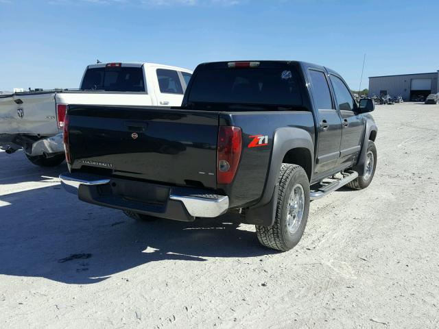 1GCDS13E578143742 - 2007 CHEVROLET COLORADO BLACK photo 4