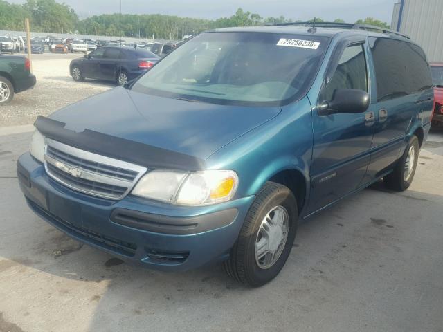 1GNDX13E03D274300 - 2003 CHEVROLET VENTURE LU GREEN photo 2