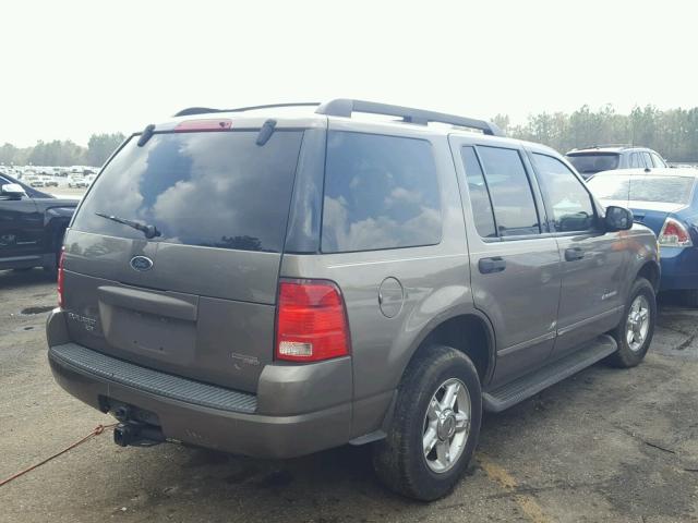 1FMZU63K75UA09639 - 2005 FORD EXPLORER X BROWN photo 4