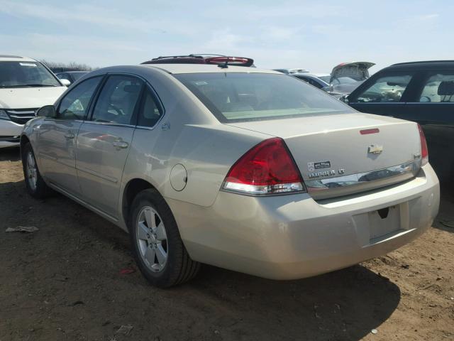 2G1WT58K889116982 - 2008 CHEVROLET IMPALA LT SILVER photo 3