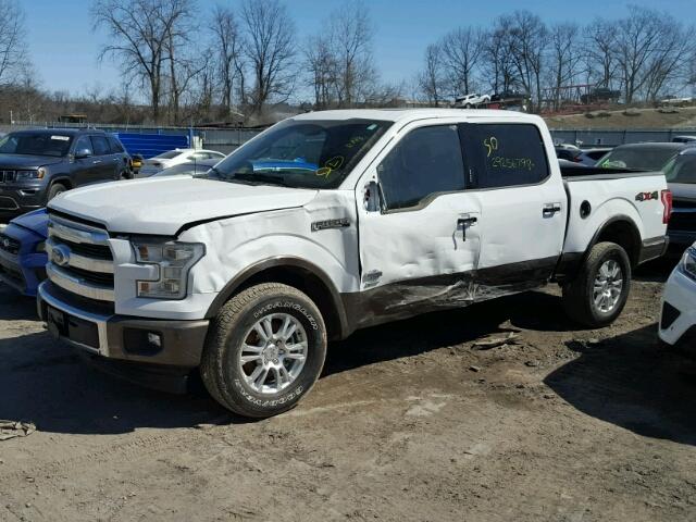 1FTEW1EG3HFB35921 - 2017 FORD F150 SUPER WHITE photo 9