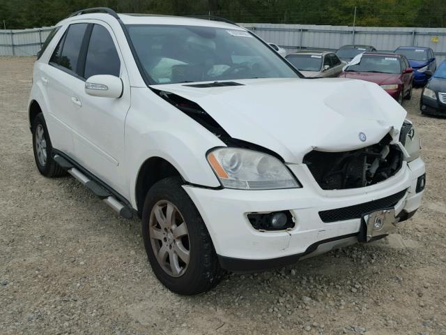 4JGBB86E97A213355 - 2007 MERCEDES-BENZ ML 350 WHITE photo 1