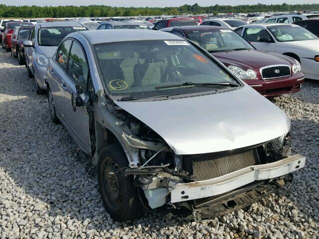 1HGFA16548L068474 - 2008 HONDA CIVIC SILVER photo 1