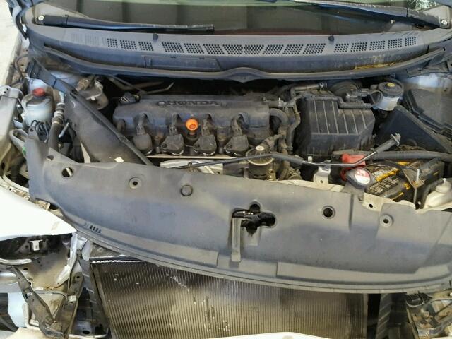 1HGFA16548L068474 - 2008 HONDA CIVIC SILVER photo 7