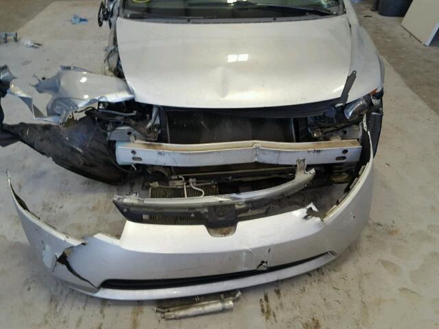 1HGFA16548L068474 - 2008 HONDA CIVIC SILVER photo 9