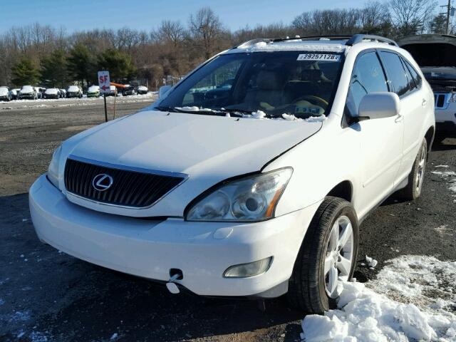 2T2HA31U34C002576 - 2004 LEXUS RX 330 WHITE photo 2