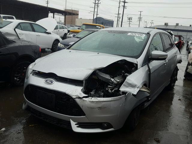 1FADP3L91EL131667 - 2014 FORD FOCUS ST SILVER photo 2