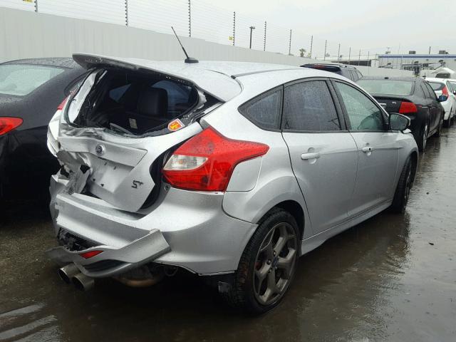 1FADP3L91EL131667 - 2014 FORD FOCUS ST SILVER photo 4