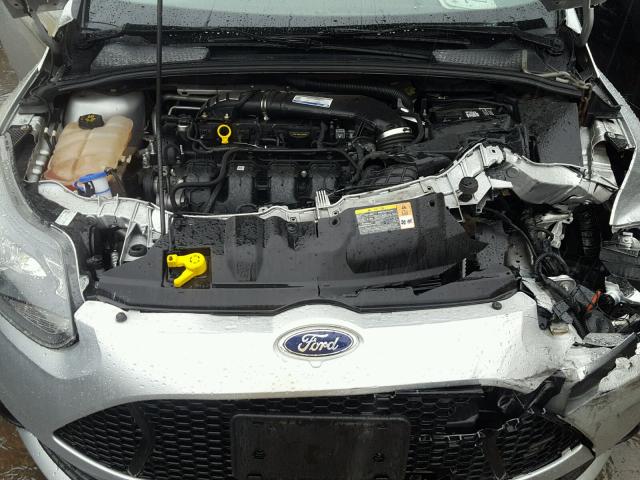 1FADP3L91EL131667 - 2014 FORD FOCUS ST SILVER photo 7