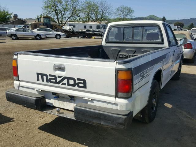 JM2UF2115G0689168 - 1986 MAZDA B2000 LONG WHITE photo 4