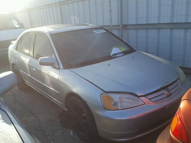 2HGES26713H613813 - 2003 HONDA CIVIC EX ვერცხლისფერი ფოტო 1