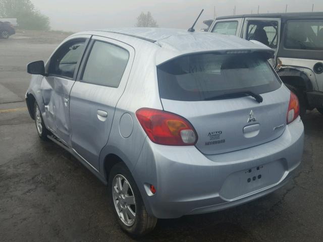 ML32A3HJ5FH038244 - 2015 MITSUBISHI MIRAGE DE SILVER photo 3