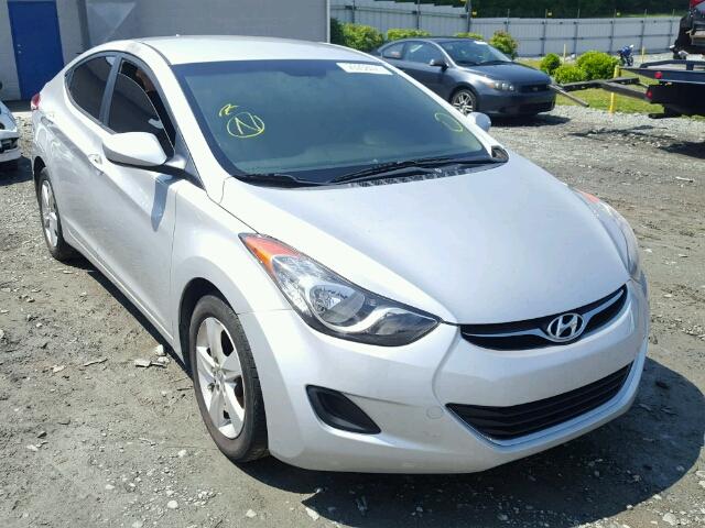 KMHDH4AE9BU152541 - 2011 HYUNDAI ELANTRA GL SILVER photo 1