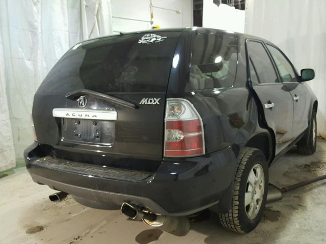 2HNYD18215H515167 - 2005 ACURA MDX BLACK photo 4