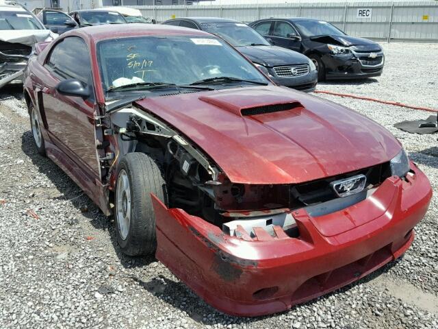 1FAFP42XX3F304841 - 2003 FORD MUSTANG GT BURGUNDY photo 1