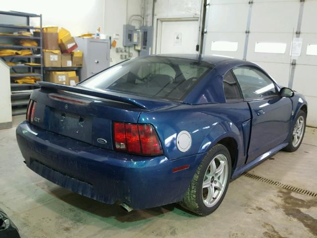 1FAFP42X9XF118553 - 1999 FORD MUSTANG GT BLUE photo 4