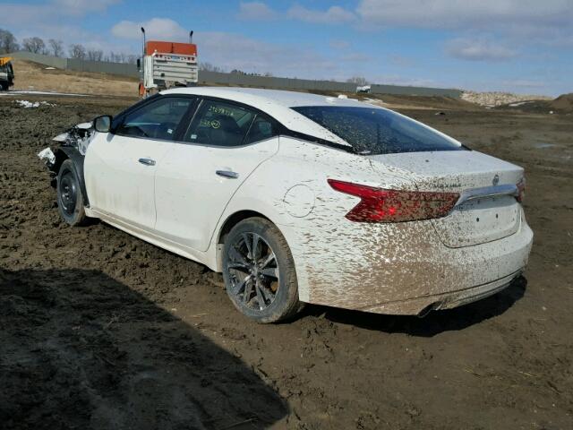 1N4AA6AP2HC448580 - 2017 NISSAN MAXIMA 3.5 WHITE photo 3