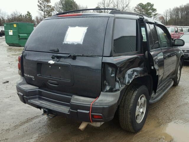 1GNDT13S062297142 - 2006 CHEVROLET TRAILBLAZE GRAY photo 4