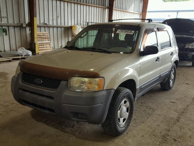 1FMYU02103KB43449 - 2003 FORD ESCAPE XLS GREEN photo 2